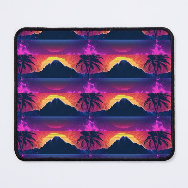 Item preview, Synthwave Sun Mountains designed and sold by Priyan96.