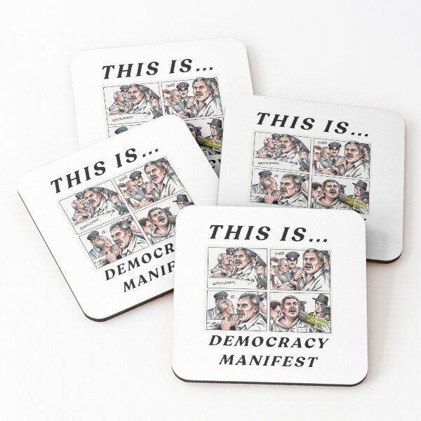 Item preview, DEMOCRACY MANIFEST COMIC STRIP STYLE designed and sold by WallopFam.