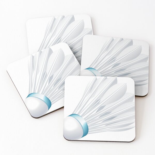 Item preview, Minimalist Badminton Shuttlecock Graphic designed and sold by dcohea.