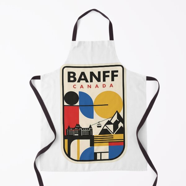 Item preview, Retro Banff Canada Geometric Mountain Landscape designed and sold by k3rstman1.