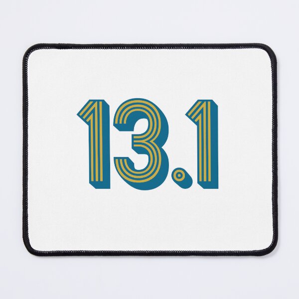 Item preview, 13.1 Half Marathon Finisher designed and sold by EduIllustrates.
