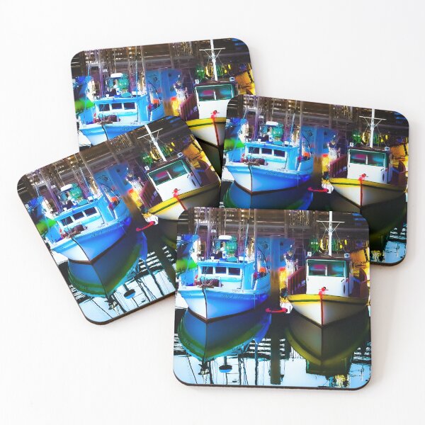Item preview, The Boats at Pier 39 designed and sold by ImageDoc.