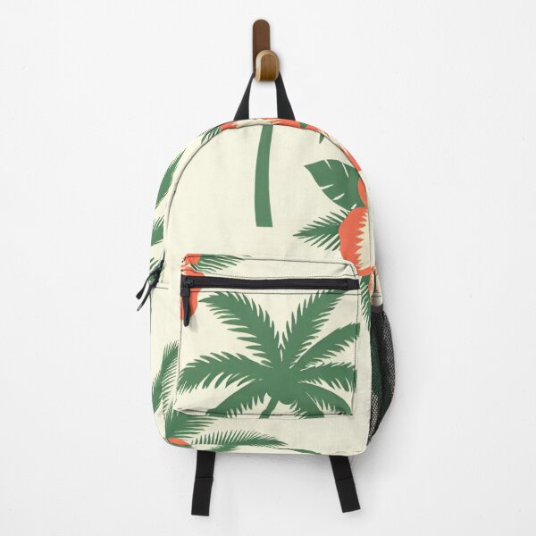 Item preview, Tropical Hibiscus and Palm Trees Seamless Pattern designed and sold by Owcomm.