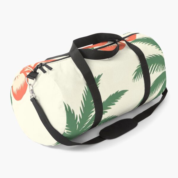 Item preview, Tropical Hibiscus and Palm Trees Seamless Pattern designed and sold by Owcomm.