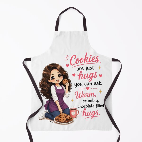Item preview, Cookies Are Just Hugs You Can Eat (Warm, Crumbly, Chocolate-Filled Hugs) designed and sold by thecookiegallery.