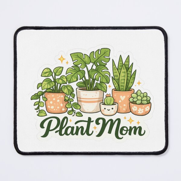 Item preview, Plant Mom Houseplant Lover Sticker designed and sold by CozypagesStudio.