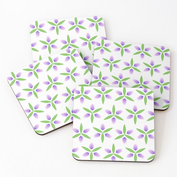 Item preview, February 12th Birth Flower Justicia procumbens Pattern designed and sold by birthflower.