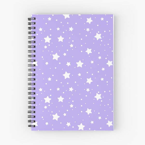 Item preview, "Lucky" Stars Pattern On Lilac Background designed and sold by DEC02.