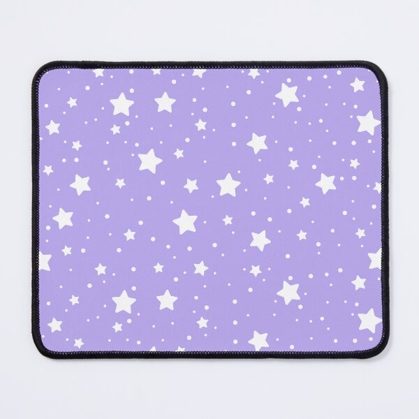 Item preview, "Lucky" Stars Pattern On Lilac Background designed and sold by DEC02.