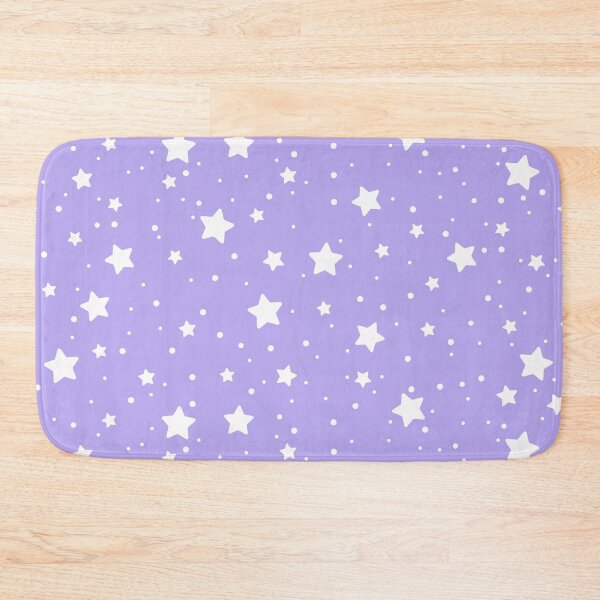 Item preview, "Lucky" Stars Pattern On Lilac Background designed and sold by DEC02.