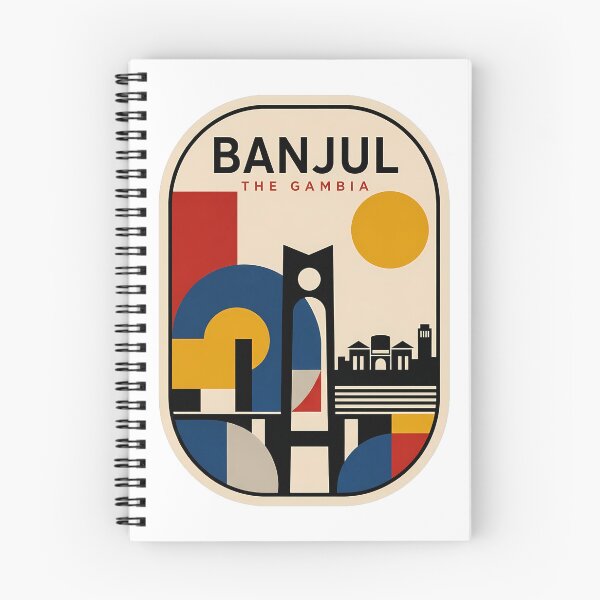 Item preview, Minimalist Banjul Gambia Cityscape Arch 22 designed and sold by k3rstman1.