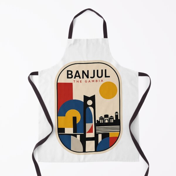 Item preview, Minimalist Banjul Gambia Cityscape Arch 22 designed and sold by k3rstman1.
