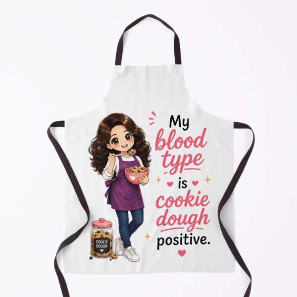 Item preview, My Blood Type is Cookie Dough Positive designed and sold by thecookiegallery.