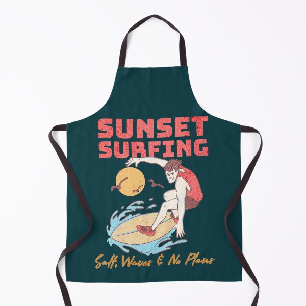Item preview, Sunset Surfing Waves Beach Summer designed and sold by NosandEdgy.