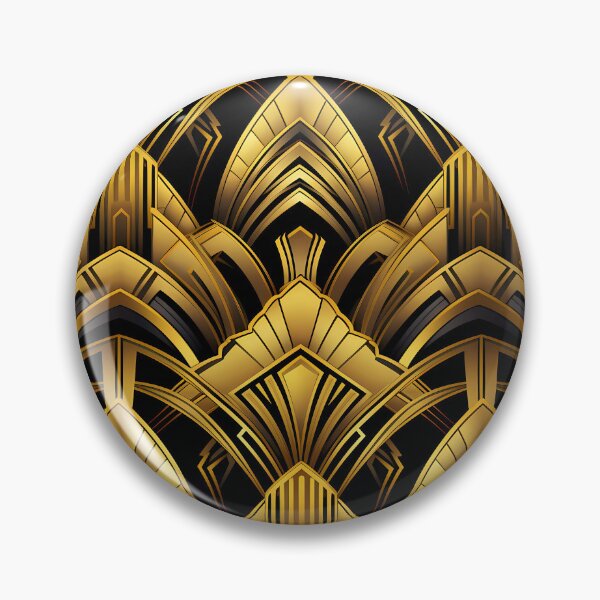 Item preview, Art Deco Lavish Lush Golden Hues Trendy Pattern  designed and sold by DEC02.