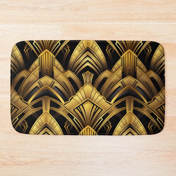 Item preview, Art Deco Lavish Lush Golden Hues Trendy Pattern  designed and sold by DEC02.