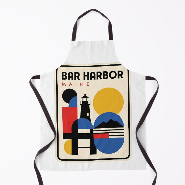 Item preview, Bauhaus Style Bar Harbor Maine Geometric Lighthouse designed and sold by k3rstman1.
