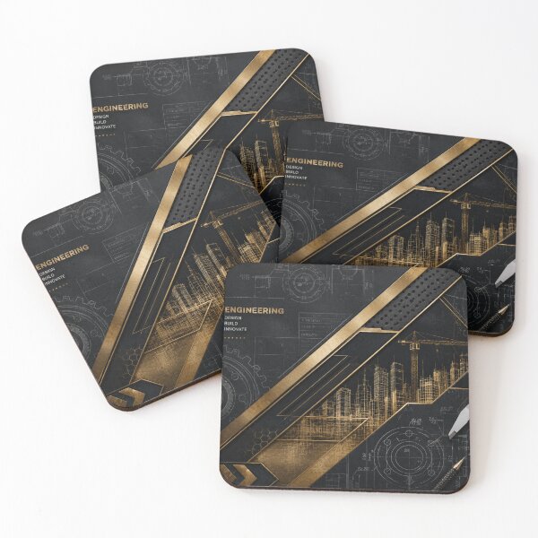 Item preview, Luxury Engineering Blueprint Background designed and sold by NaphDesigns.