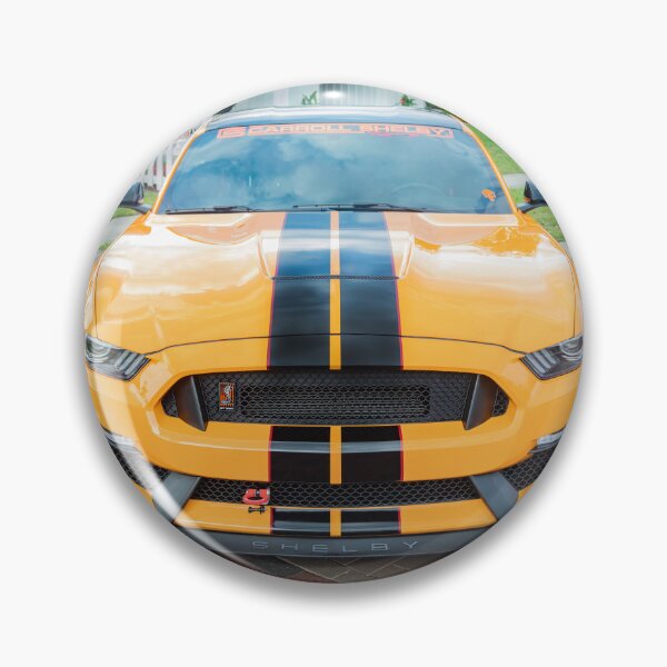 Item preview,  2020 Ford Shelby Mustang GT350 Twister Orange Muscle Car 3/4 Profile Art designed and sold by RichFrancoCars.