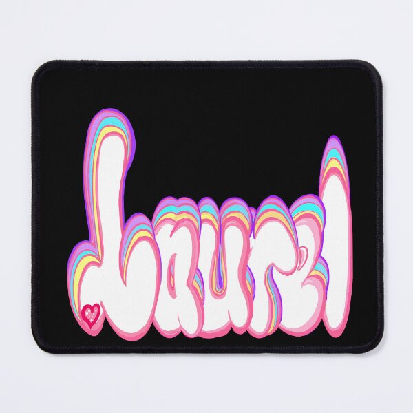 Item preview, Laurel Name Coolest Personalized Custom Gifts for girls and women in pastel colors designed and sold by Artonmytee.