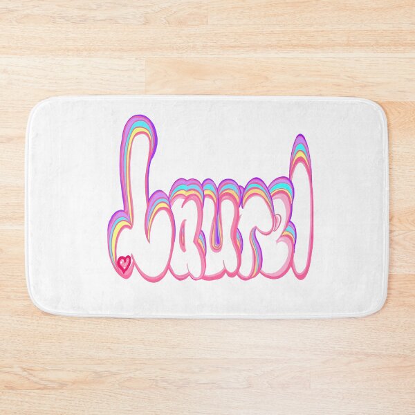 Item preview, Laurel Name Coolest Personalized Custom Gifts for girls and women in pastel colors designed and sold by Artonmytee.