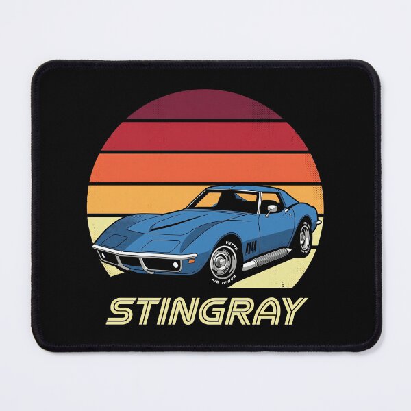 Item preview, C3 Stingray Retro Sunset Blue Classic Muscle Car designed and sold by Off-Road-Zone.