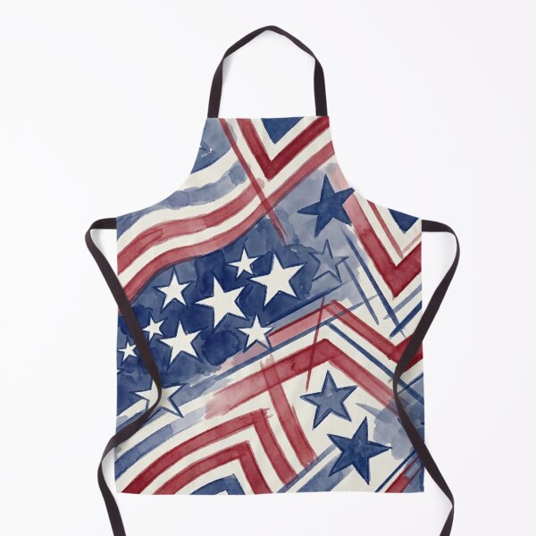 Item preview, Stars and Stripes Watercolor Fine Brush designed and sold by LibertyForge-Co.