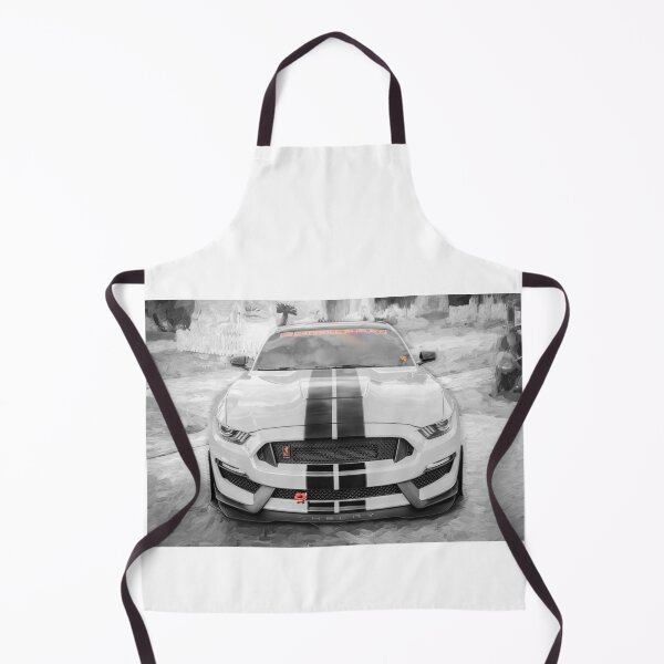 Item preview, 2020 Ford Shelby Mustang GT350 Twister Orange Muscle Car 3/4 Profile Art designed and sold by RichFrancoCars.