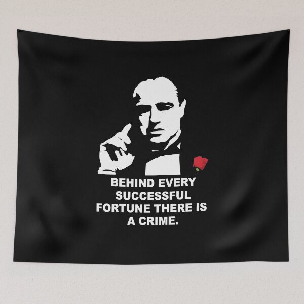 Item preview, The Godfather Flower Quote- Rich designed and sold by FernaRoje.