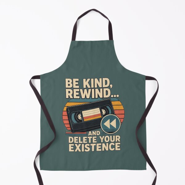 Item preview, Retro VHS Rewind Humor Shirt designed and sold by Passionread.
