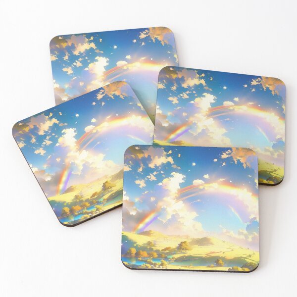 Item preview, Hills of freedom : rainbow reflection over the lake designed and sold by LomainTatiana8.