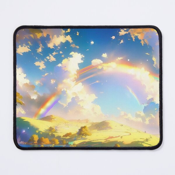 Item preview, Hills of freedom : rainbow reflection over the lake designed and sold by LomainTatiana8.