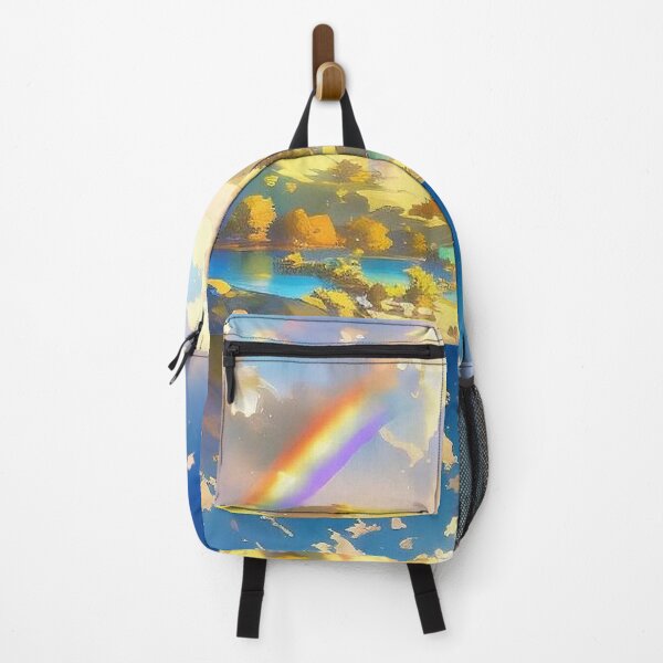 Item preview, Hills of freedom : rainbow reflection over the lake designed and sold by LomainTatiana8.