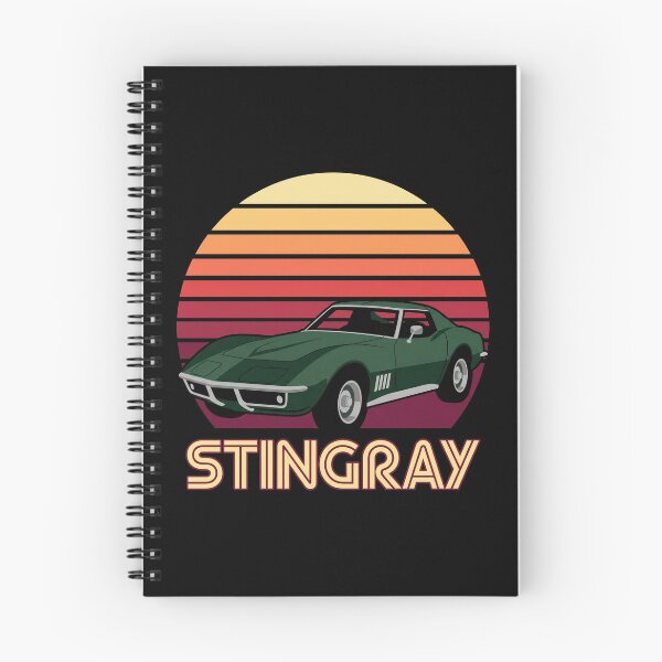 Item preview, C3 Stingray Retro Sunset Green Classic Muscle Car designed and sold by Off-Road-Zone.