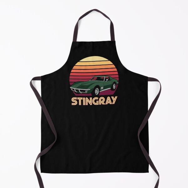 Item preview, C3 Stingray Retro Sunset Green Classic Muscle Car designed and sold by Off-Road-Zone.