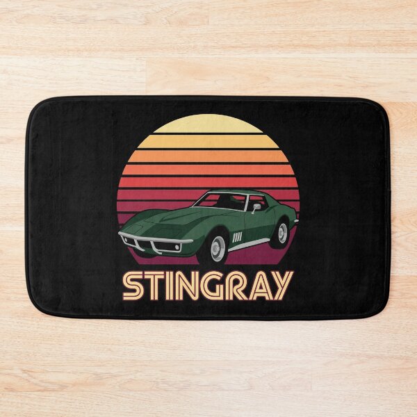 Item preview, C3 Stingray Retro Sunset Green Classic Muscle Car designed and sold by Off-Road-Zone.