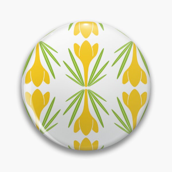 Item preview, January 31st Birth Flower Yellow Spring crocus Pattern designed and sold by birthflower.