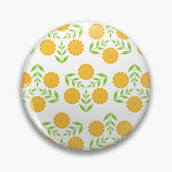 Item preview, January 30th Birth Flower Marigold Pattern designed and sold by birthflower.