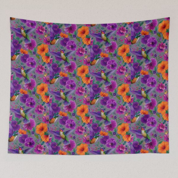 Item preview, Hummingbird Floral designed and sold by laExpose.