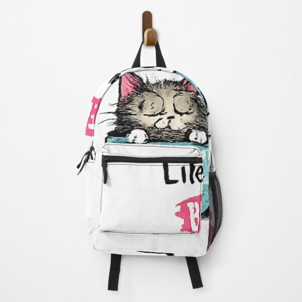 Item preview, Life Is Better With a Cat – Cute Kitten in a Teacup Cat Lover Design designed and sold by vansaidshop ⭐⭐⭐⭐⭐.