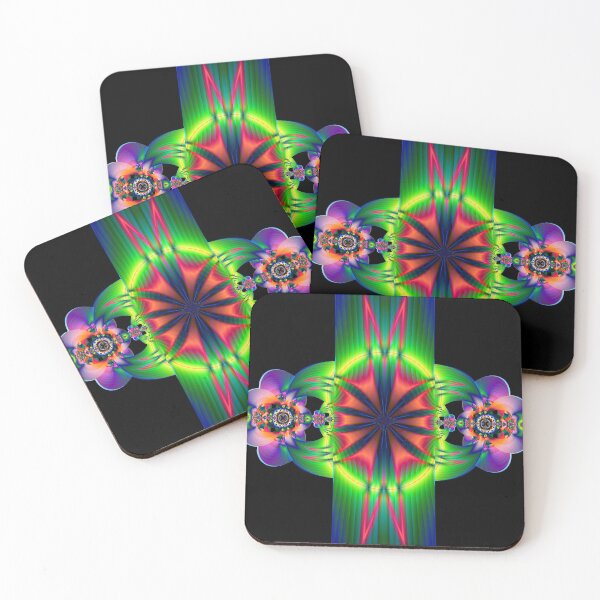 Item preview, The Neon Matrix Kaleidoscope designed and sold by bloorose.