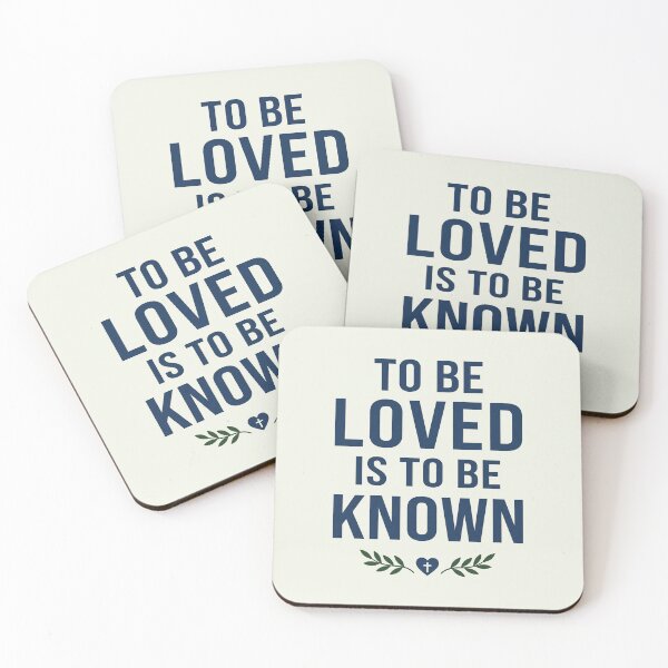 Item preview, To Be Loved Is To Be Known Retro Vintage Love Quote 10 designed and sold by ChinkyCat Official.