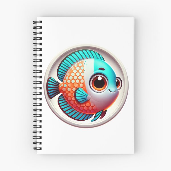 Item preview, Adorable Discus Fish designed and sold by Sillytoe.