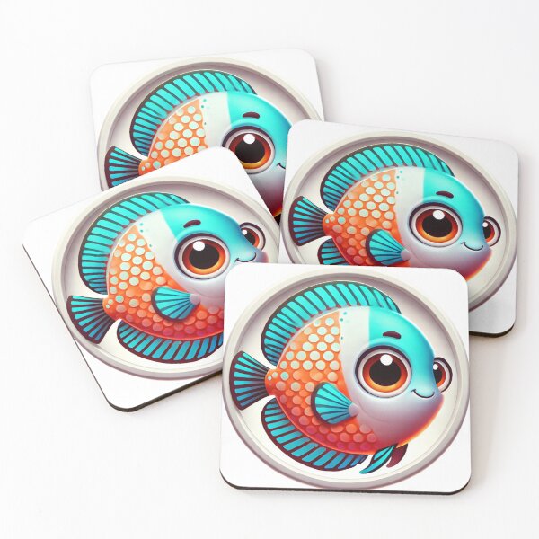 Item preview, Adorable Discus Fish designed and sold by Sillytoe.