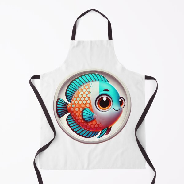 Item preview, Adorable Discus Fish designed and sold by Sillytoe.