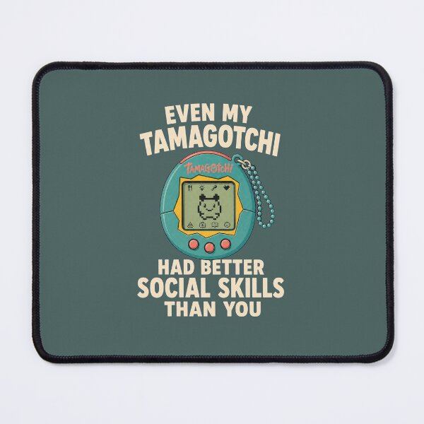 Item preview, Funny Virtual Pet Social Skills Shirt designed and sold by Passionread.