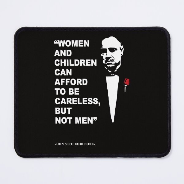Item preview, The Godfather Flower Quote- Careless  designed and sold by FernaRoje.