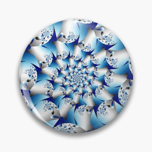 Item preview, The Sapphire Pinwheel Vortex designed and sold by bloorose.