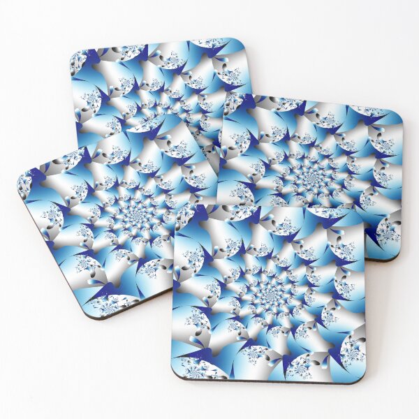 Item preview, The Sapphire Pinwheel Vortex designed and sold by bloorose.