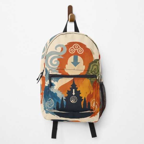 Item preview, Elemental Balance Last Air bender Fantasy Art | Air Water Earth Fire Inspired Abstract Adventure designed and sold by Dimu Co..